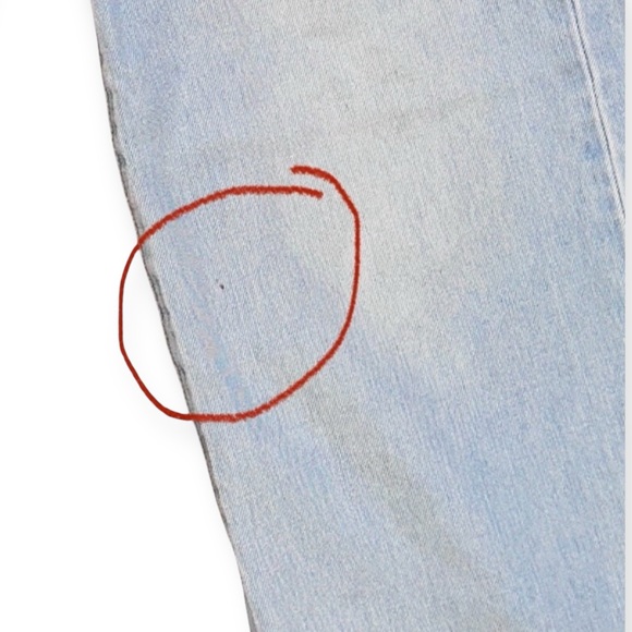 Tilly’s RSQ Girls Pull-On High Waisted Wide Leg Jeans, Sz M (10–12), Light Wash - Picture 10 of 10
